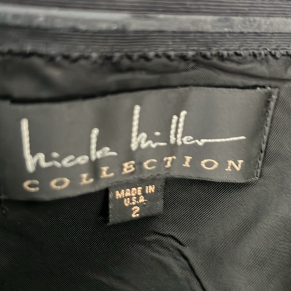 NWT Nicole Miller Vintage 100% Silk Strapless Floral Mini /Tunic Dress - Picture 8 of 13